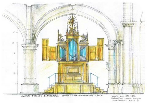 Un Orgue à l Eglise de Vaux sur Seine